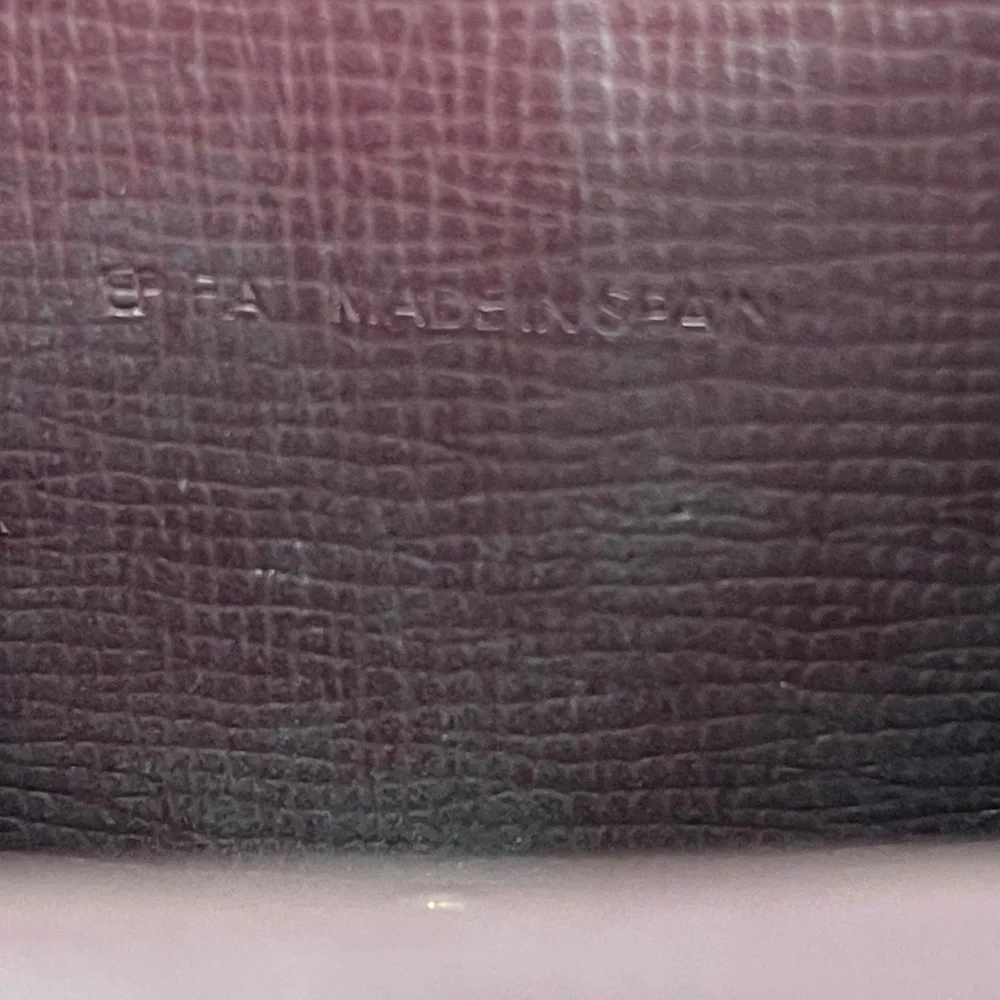 Cartier Vintage Must Line Coin Case Leather Wallet - Bordeaux - Preowned